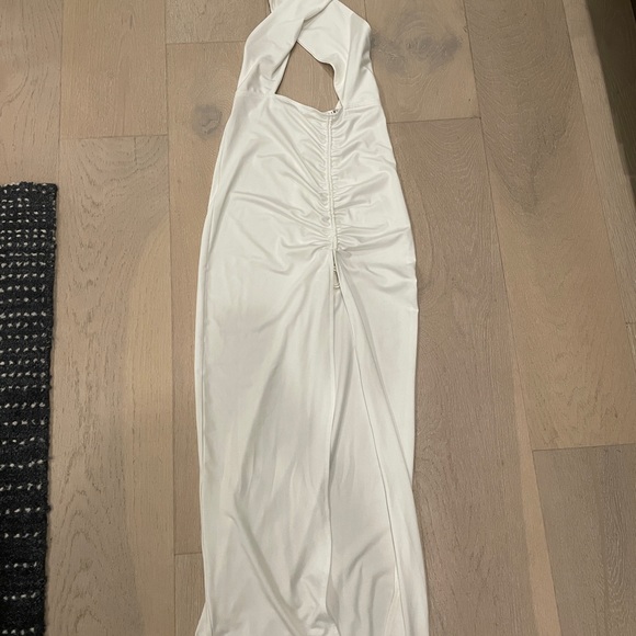 LEAU- Azores Halter Dress- White- XS - Picture 3 of 3